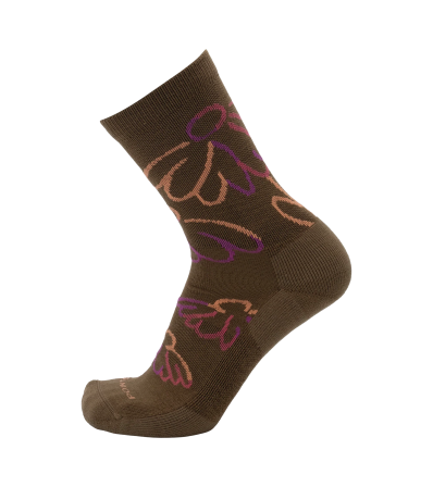 Чорапи Point6 Floral Light 3/4 Crew Summer 2025