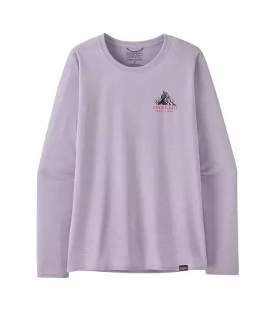 Блуза Patagonnia Women's LS Capilene Cool Daily Graphic Shirt - Lands Summer 2025