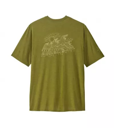 Тениска Patagonia Capilene Cool Daily Graphic Shirt Lands M's Summer 2025