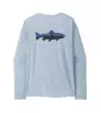 Блуза Patagonia Long Sleeve Capilene Cool Daily Graphic Shirt Waters M's Summer 2025